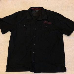 Harley Davidson button down shirt men’s XL